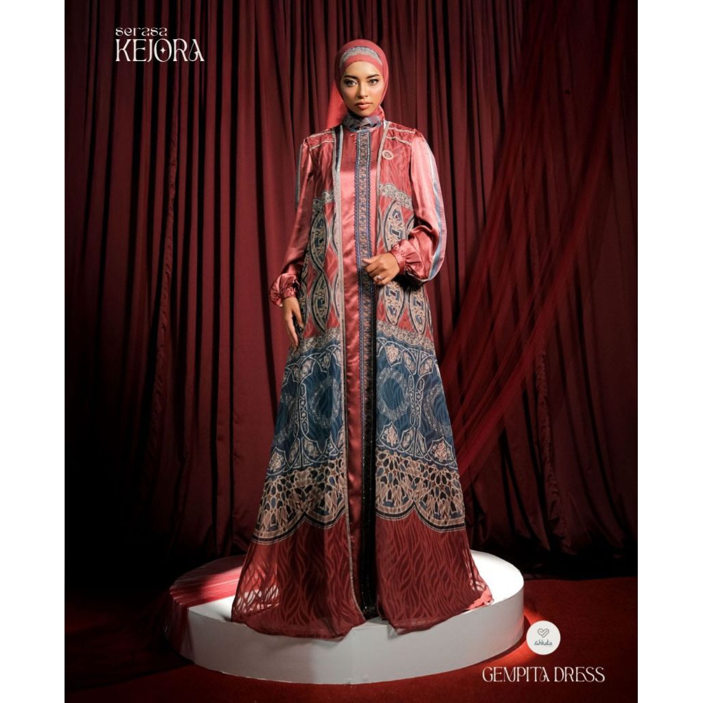 DRESS HIJAB PRINTING GEMPITA BY SHKATA