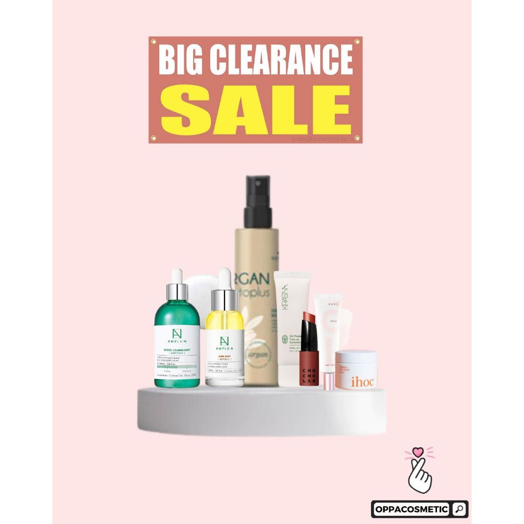 Promo Skincare Korea Etude House, Tonymoly, Chocoslab, Flordeman, AmpleN, Kahi