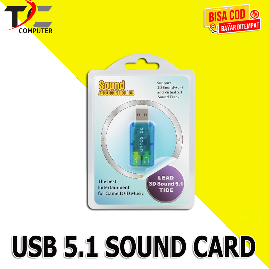 SOUND AUDIOCONTROLLER LEAD 3D SOUND 5.1 TIDE