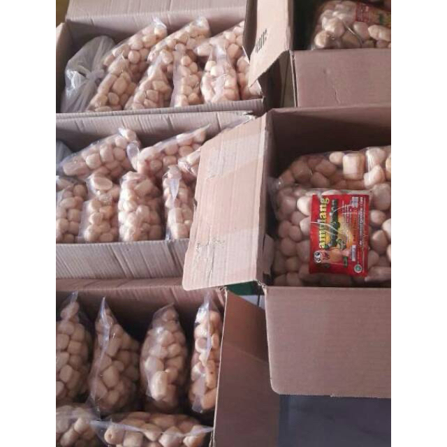 Amplang Bengalon khusus berat 1 kg muat isi 8 kemasan standard, include berat packing dus