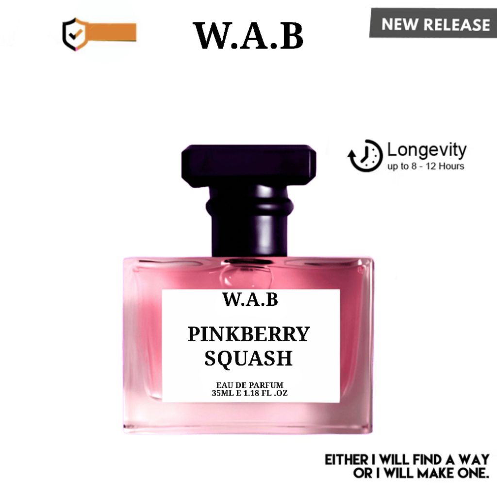 Viral Parfume W.A.B Aroma Wangi PinkBerry Squash Parfume Top Terlaris Wangi Wanita Pria Parfume Prem