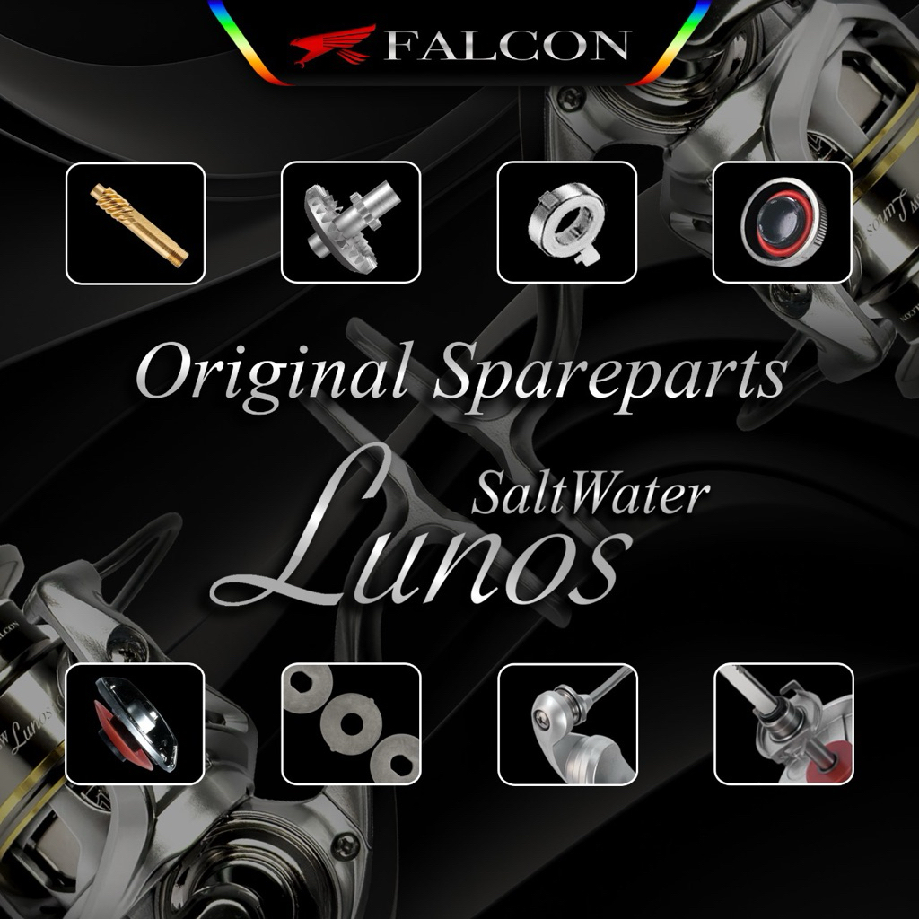 Original Sparepart / Spare Part Reel Falcon SW Salt Water Lunos