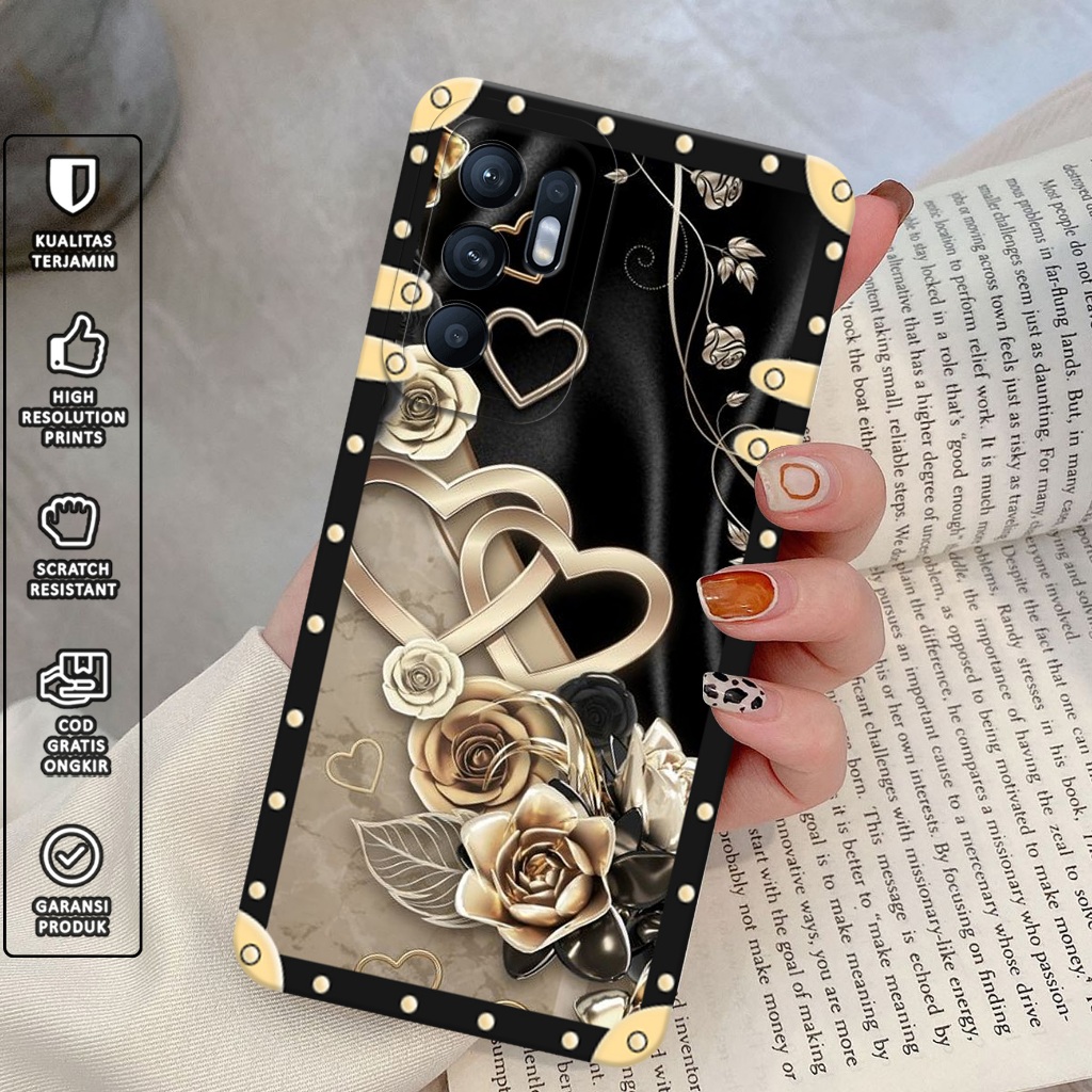 Softcase Premium For Oppo Reno 6 - Case For Oppo Reno 6 [ BTRF ] - Casing Hp - Mika Hp - Cover Hp- K