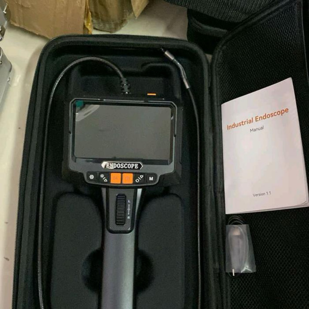 Articulating Endoscope Flexible Inspection Camera Inskam S10 2M Cable 8.5mm Dual