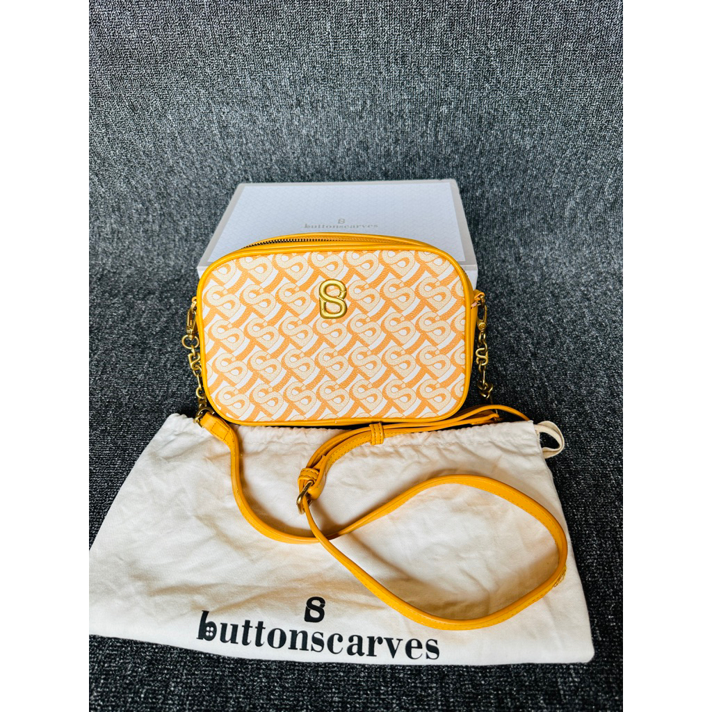 Preloved BIMU CROSS BODY BAG BUTTONSCARVES