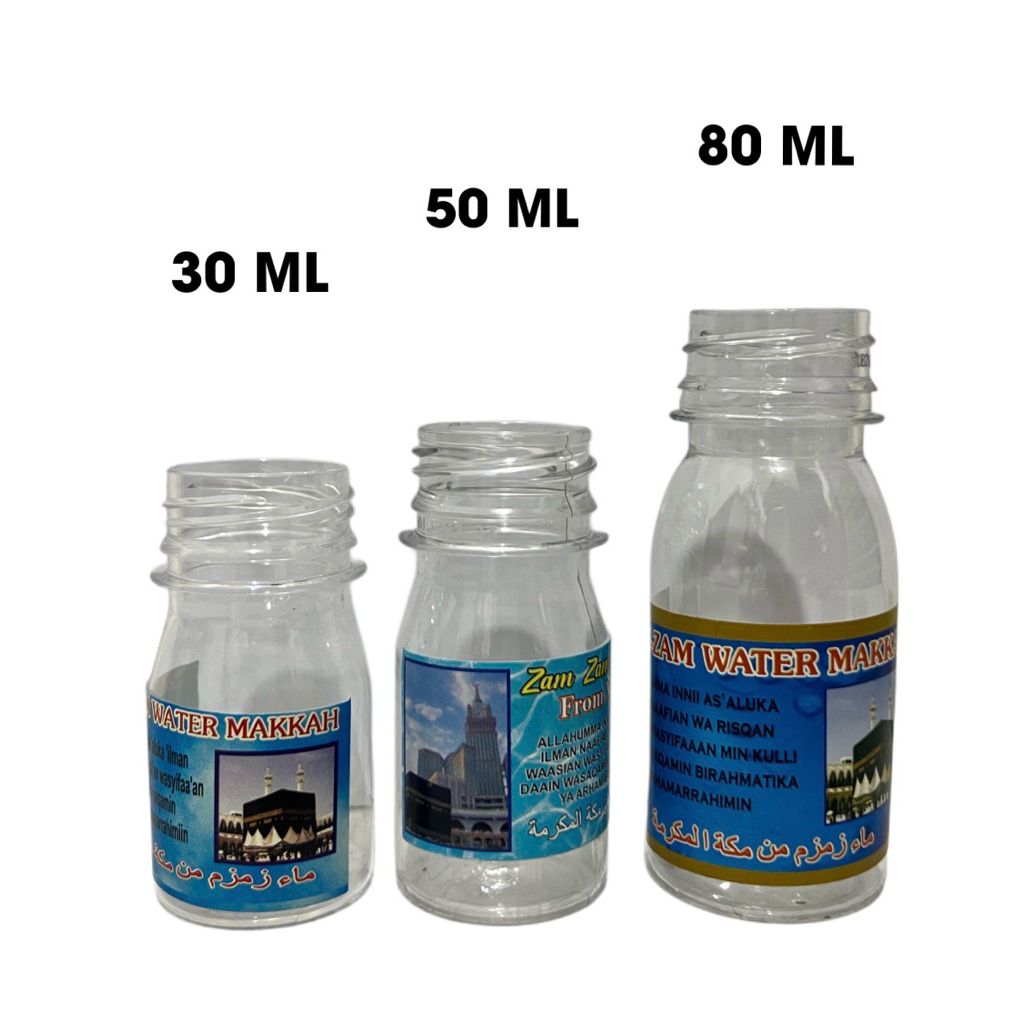 botol kosong Air zam zam