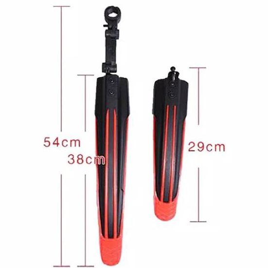 Spakbor Sepeda / Spakbor Sepeda Gunung / Spakbor Sepeda Universal 18" - 20" Warna Merah