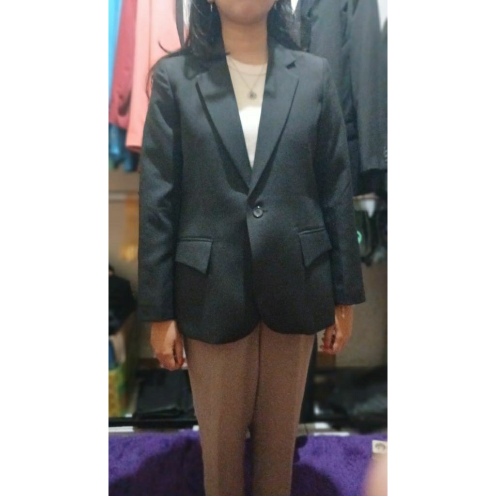 Vysma - Jas Formal Wanita Hitam