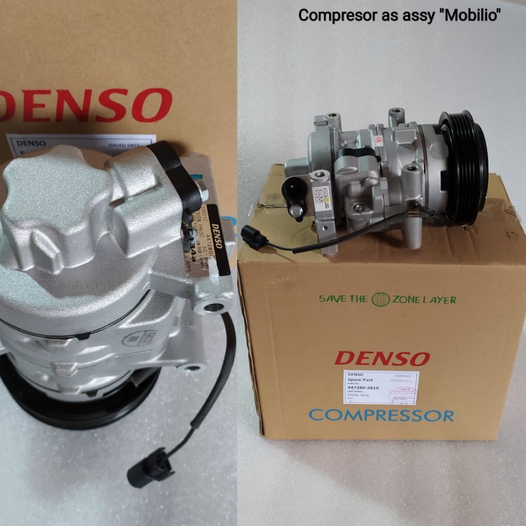 kompresor ac compresor ac honda mobilio 447280-2810 denso