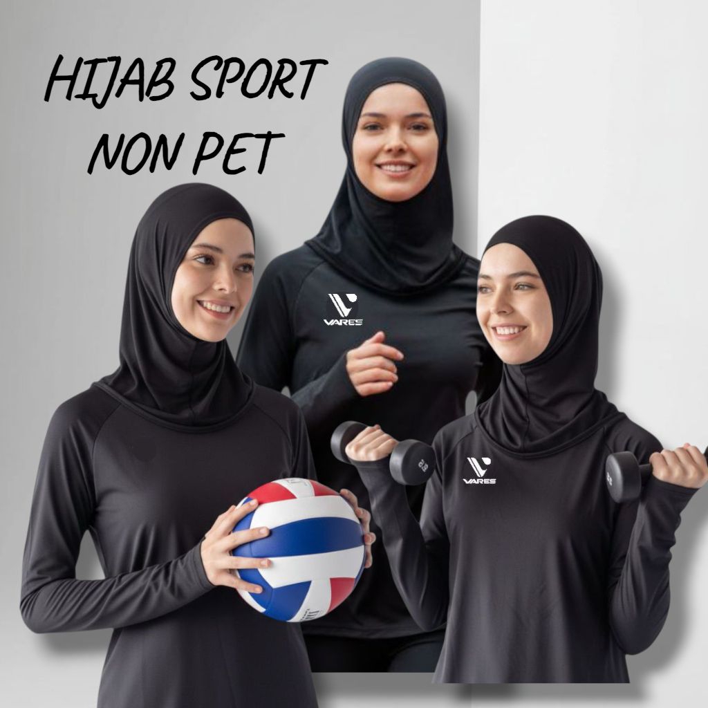 HIJAB SPORT NON PET  HIJAB INSTAN NON PET