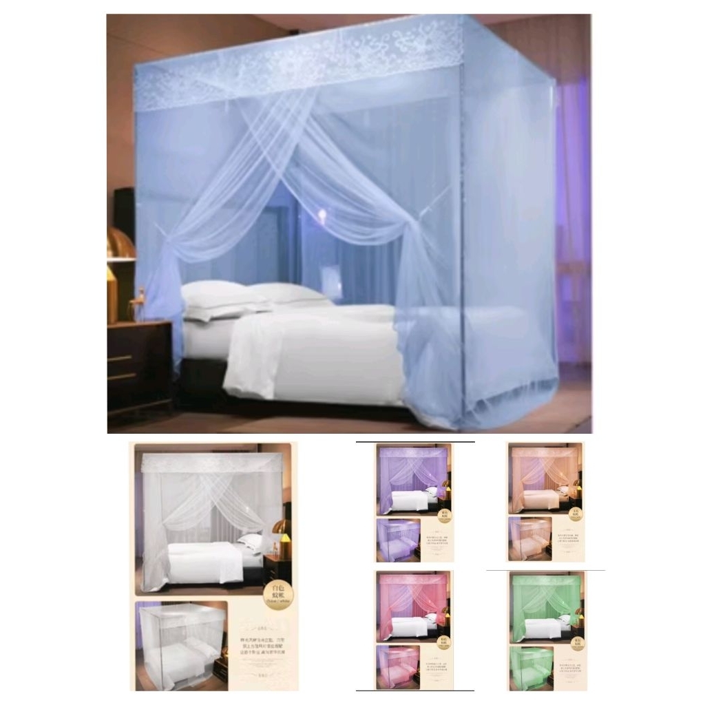 Kelambu Segi4 Segi Empat Buat Tidur Anti Nyamuk