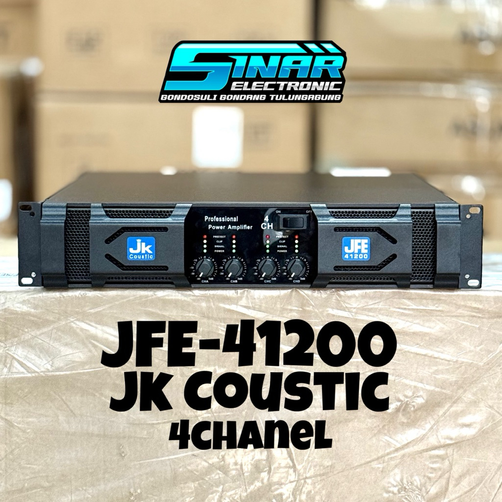 POWER JK COUSTIC JFE-41200 | 4CHANEL JFE41200 ORIGINAL