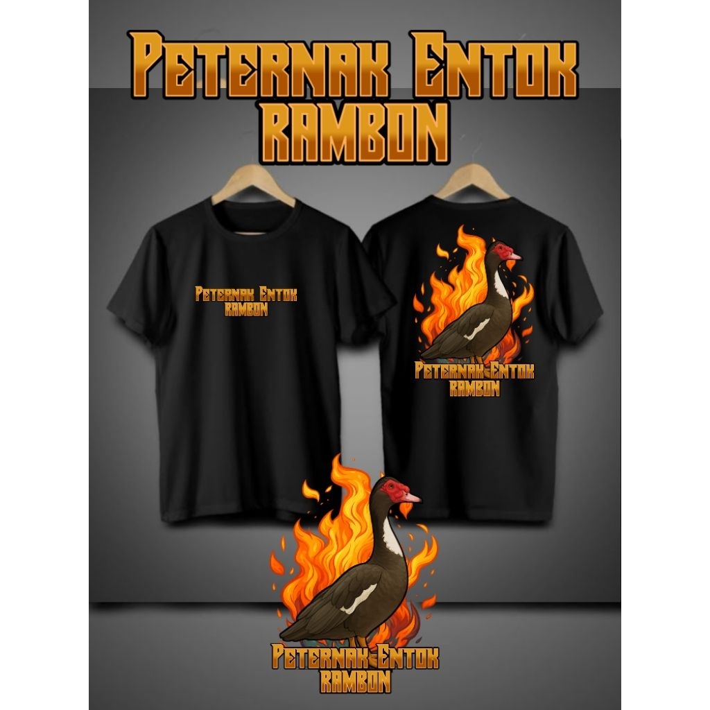 KAOS PETERNAK ENTOK RAMBON ENTOK JUMBO