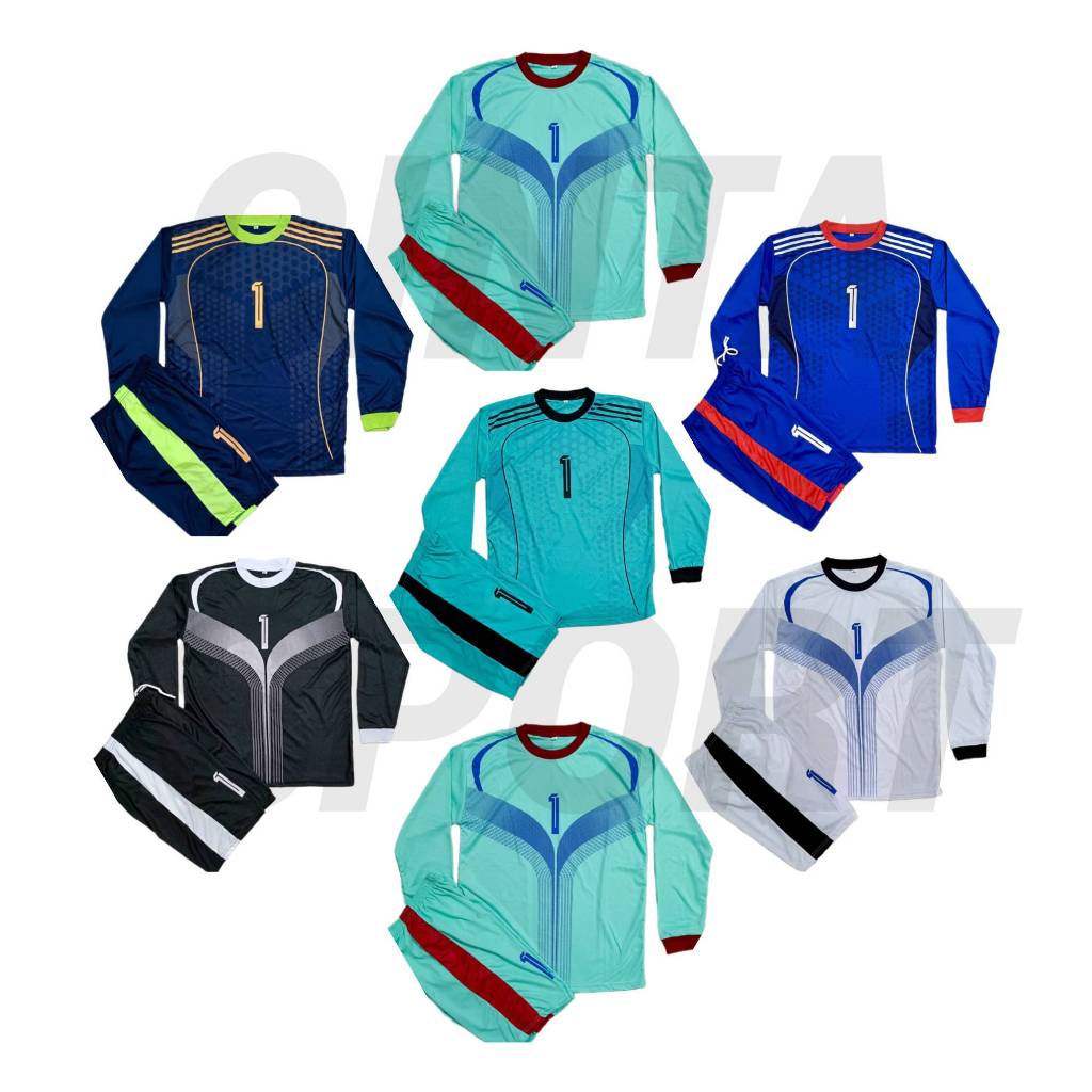 BAJU JERSEY KIPER ANAK TANGGUNG SD-SMP-SMA GRATIS NAMA DAN NOMOR TERBARU TERMURAH COD BAGUS