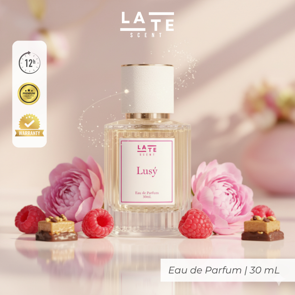 LATE SCENT - Lusy Eau de Parfum 30mL - Parfum Wanita Manis Elegan - Parfum Wanita Tahan Lama