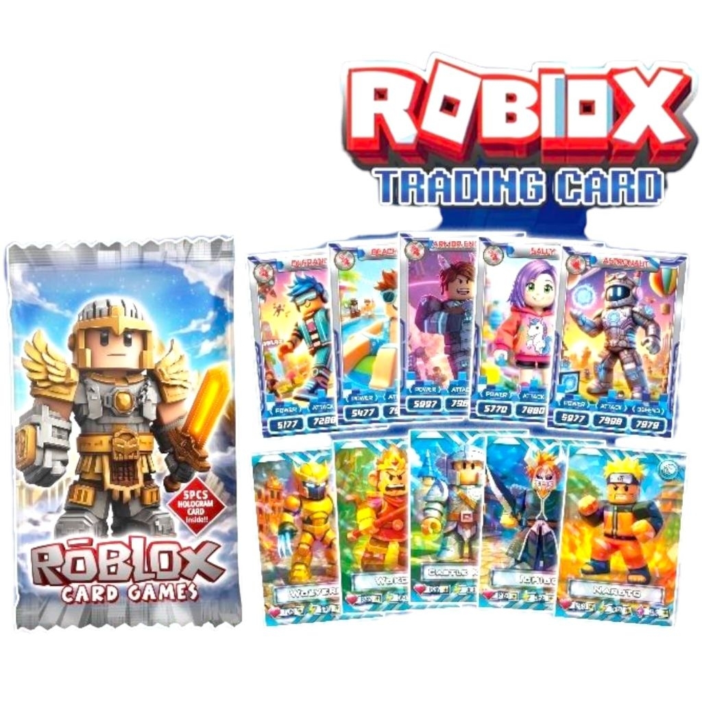 1 SACHSET KARTU TRADING CARD ROBLOX (( ROBLOX ))