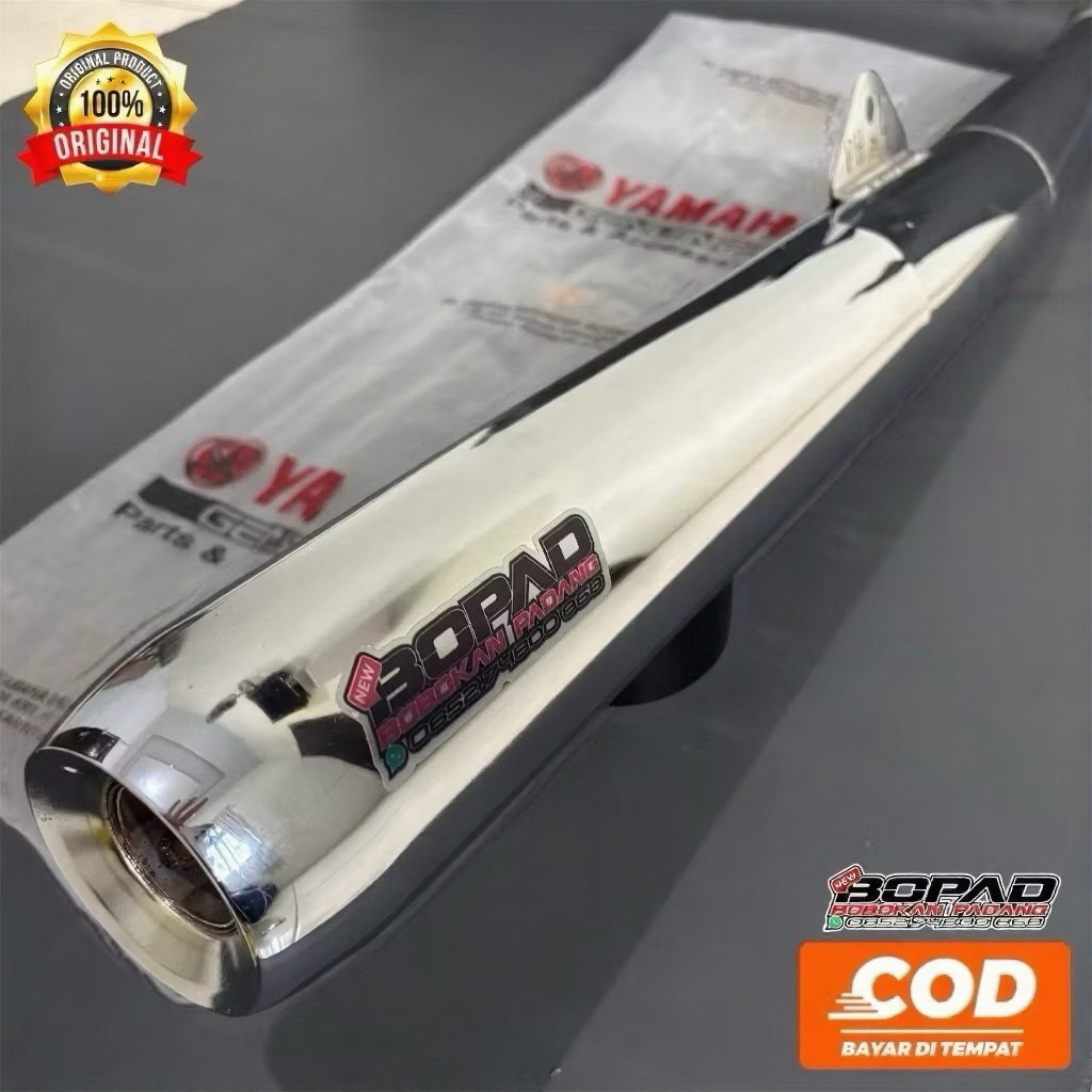 KNALPOT RX KING NEW TABUNG KNALPOT BOBOKAN PADANG RX KING ORIGINAL