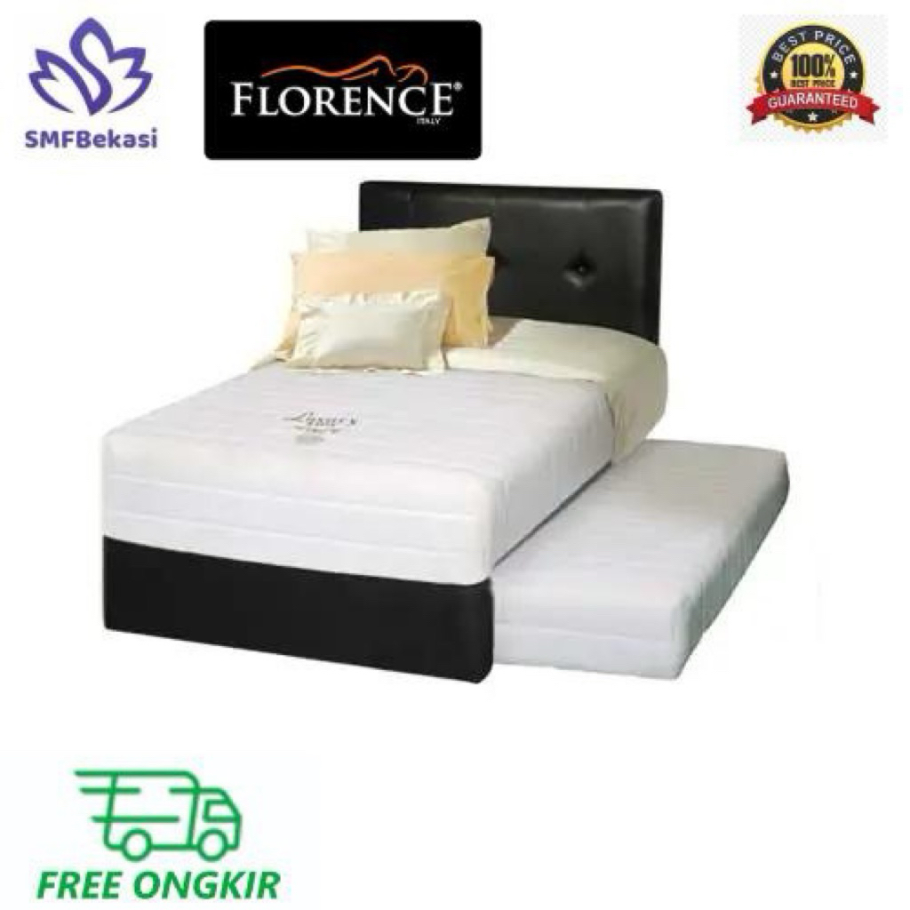 KASUR FLORENCE 2 IN 1 LUXURY KIDS - KASUR ANAK SORONG - LATEX LAYER - FLORENCE SPRINGBED