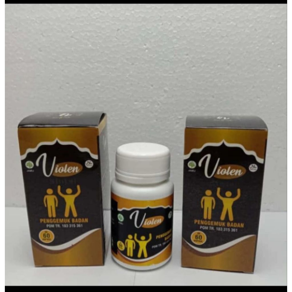 Violen Obat Penggemuk Badan Asli Original Suplemen Herbal BPOM