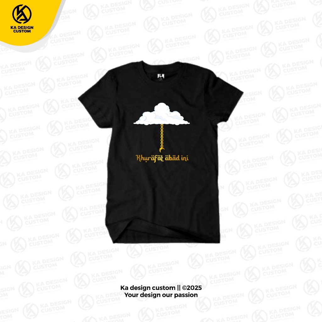 KAOS KHURAFAT ABAD INI | UNISEX DISTRO
