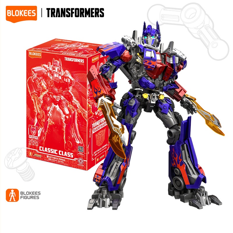 [ONLINE EXCLUSIVE] Blokees Transformers LIMITED EDITION Classic Class EX Optimus Prime Megatron