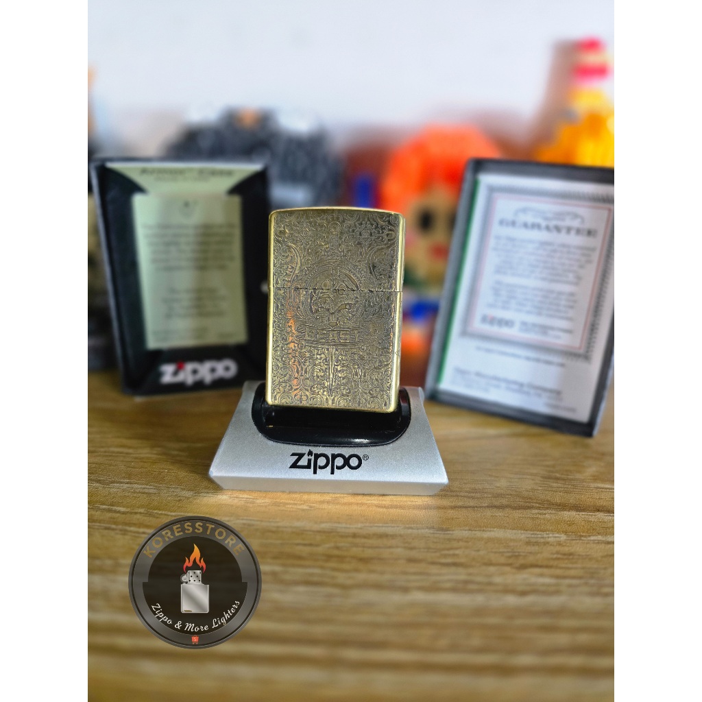 ZIPPO BEAST GOLD "Armour Case" Limited Edition