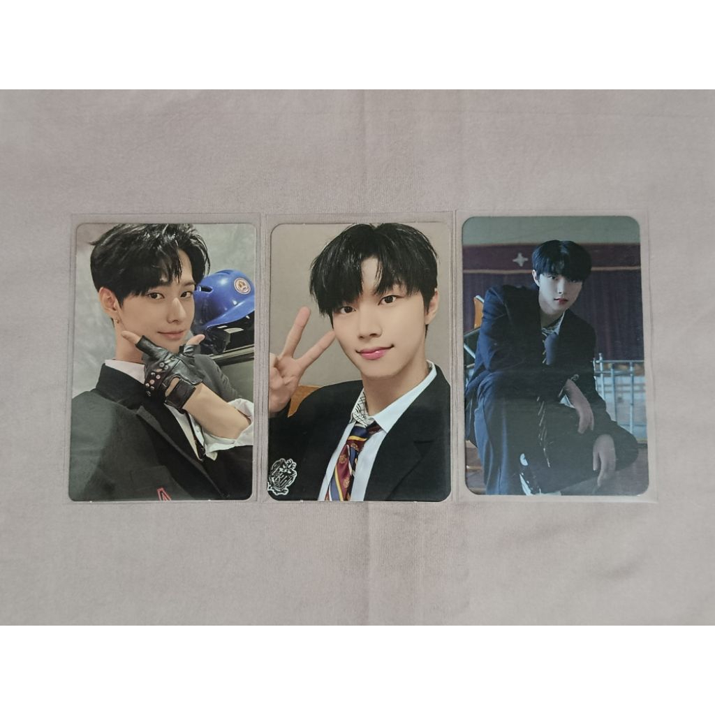 (take all only) photocard xikers jinsik & hyunwoo