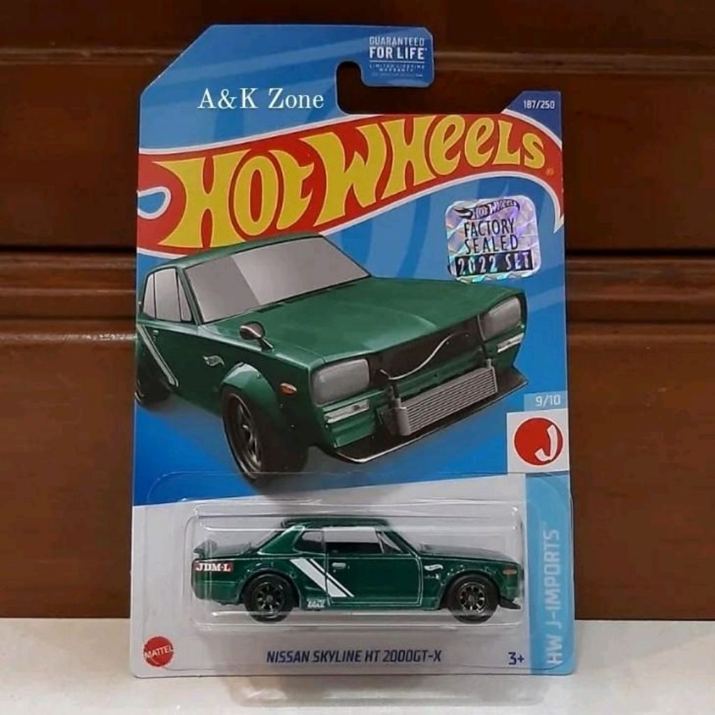 HOTWHEELS SUPER TREASURE HUNT SKYLINE HT 2000GT-X THS STH