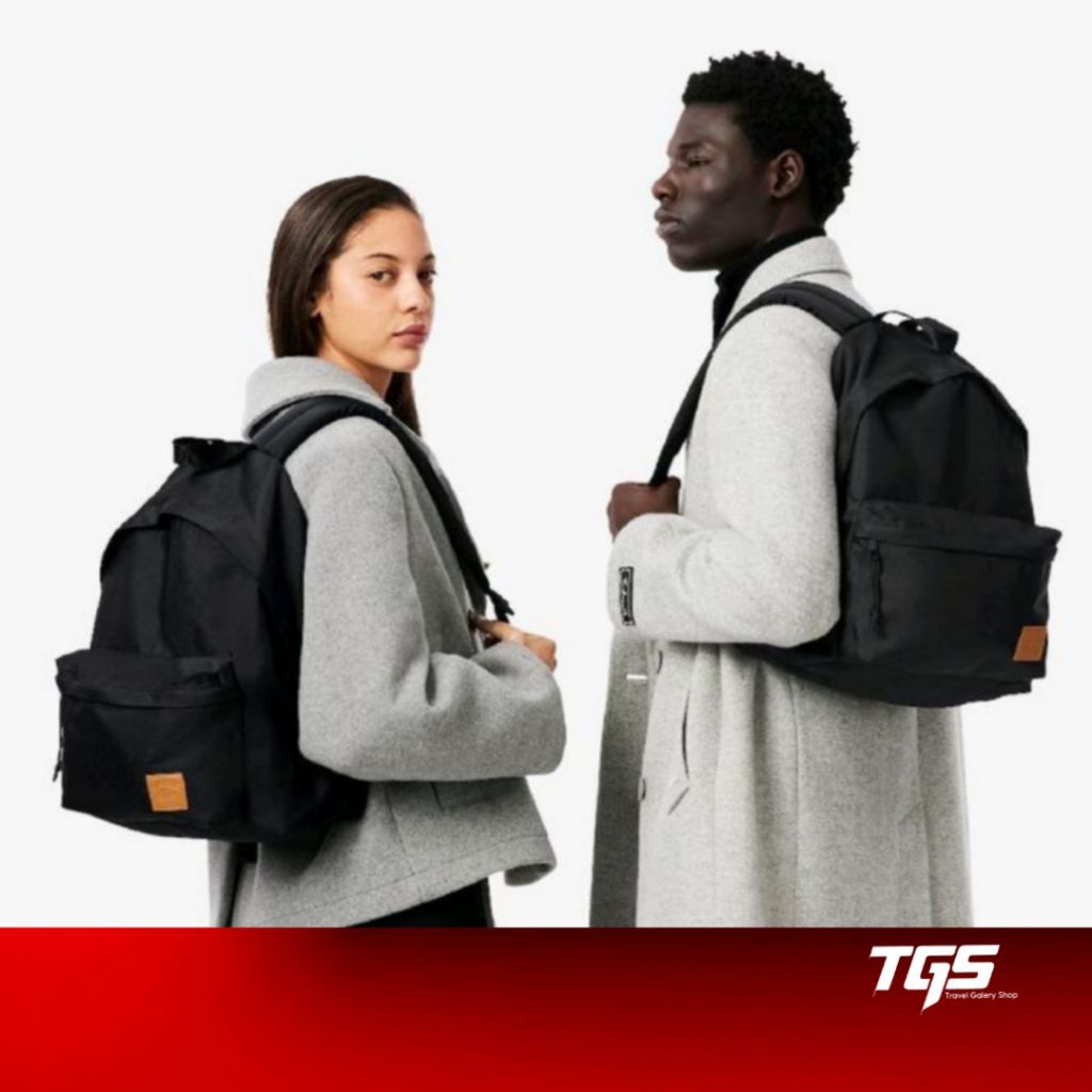 Tas Ransel Pria / Wanita LACOSTE Unisex Casual Croc Backpack -