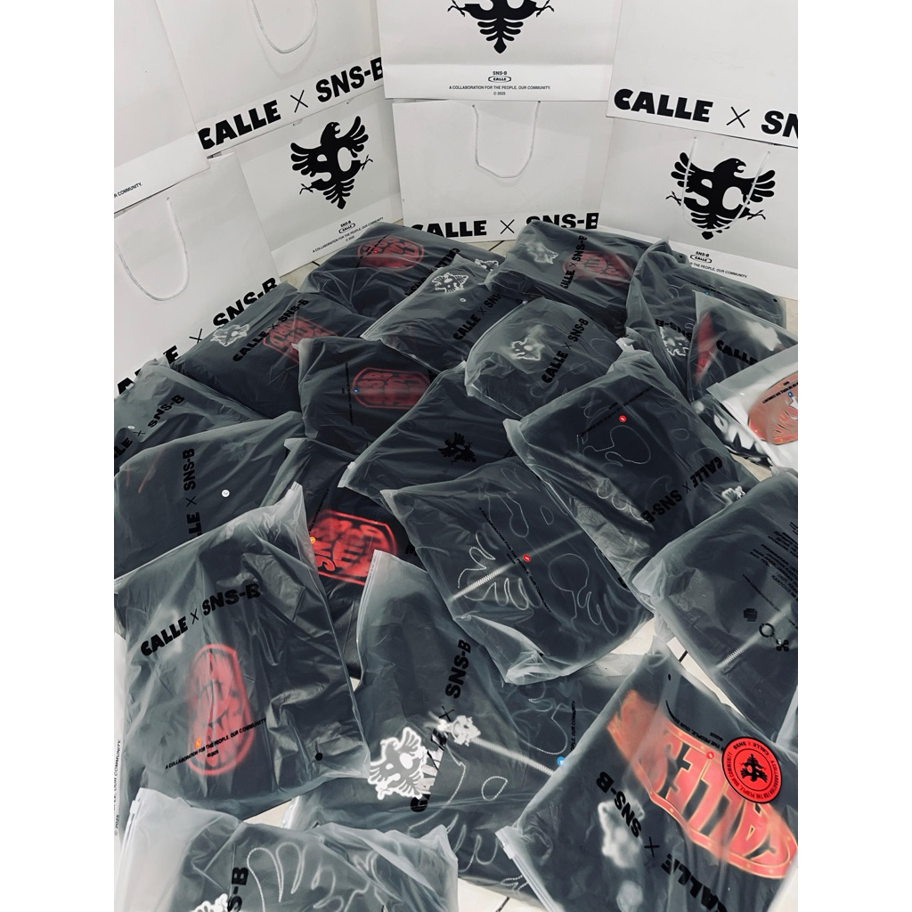 CALLE DE LARACHE X SNSB WORLD - Produk Zipper | Hoodie | Jersey | Tshirt