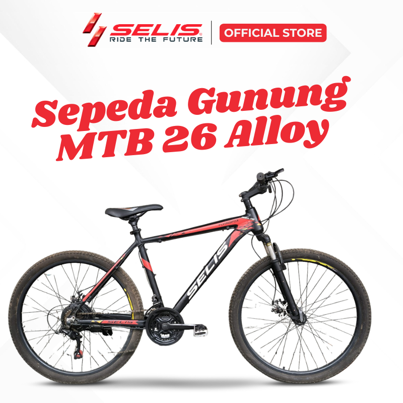 SELIS - Sepeda Gunung MTB 26 Alloy ( Cuci Gudang )