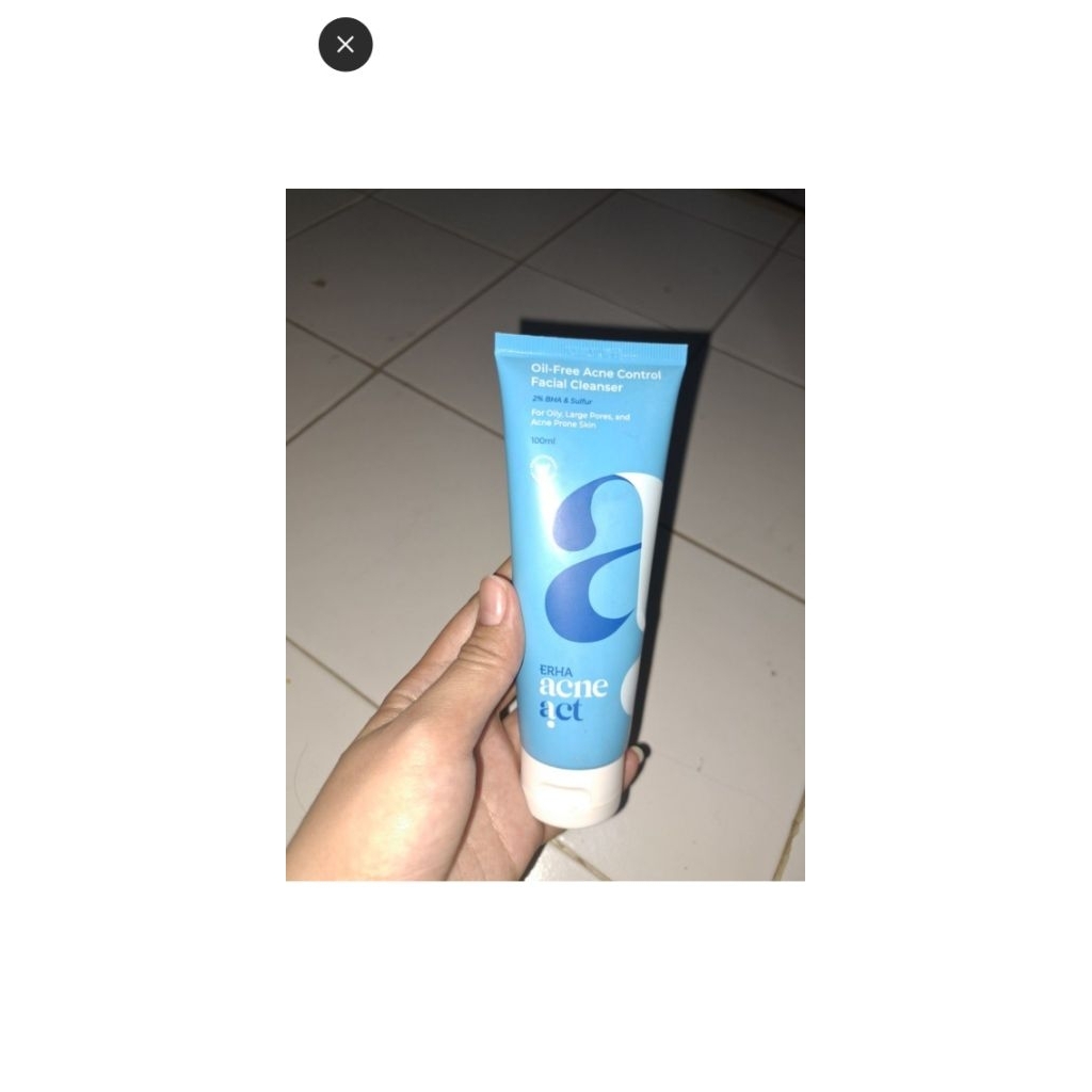Erha facial wash