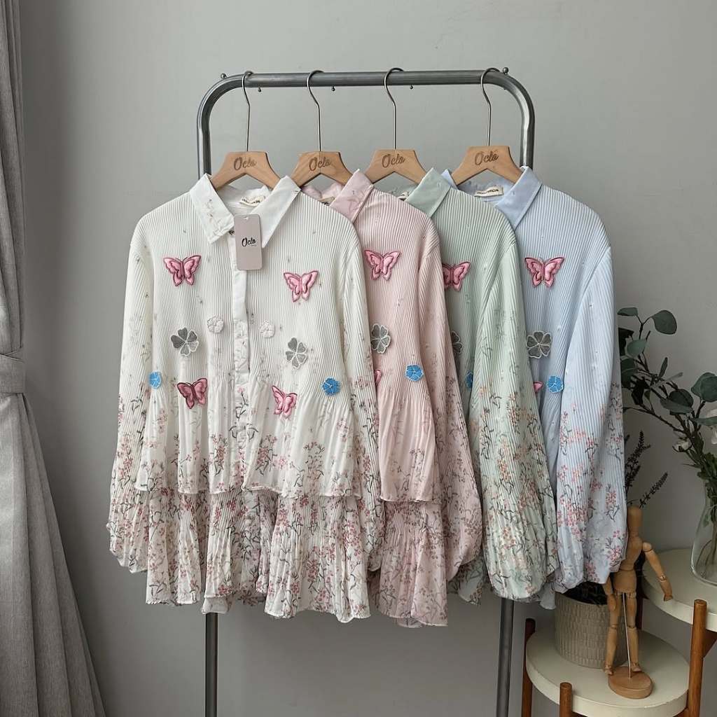 Jushika Blouse by Oclo Official (Jastip Store Bandung)