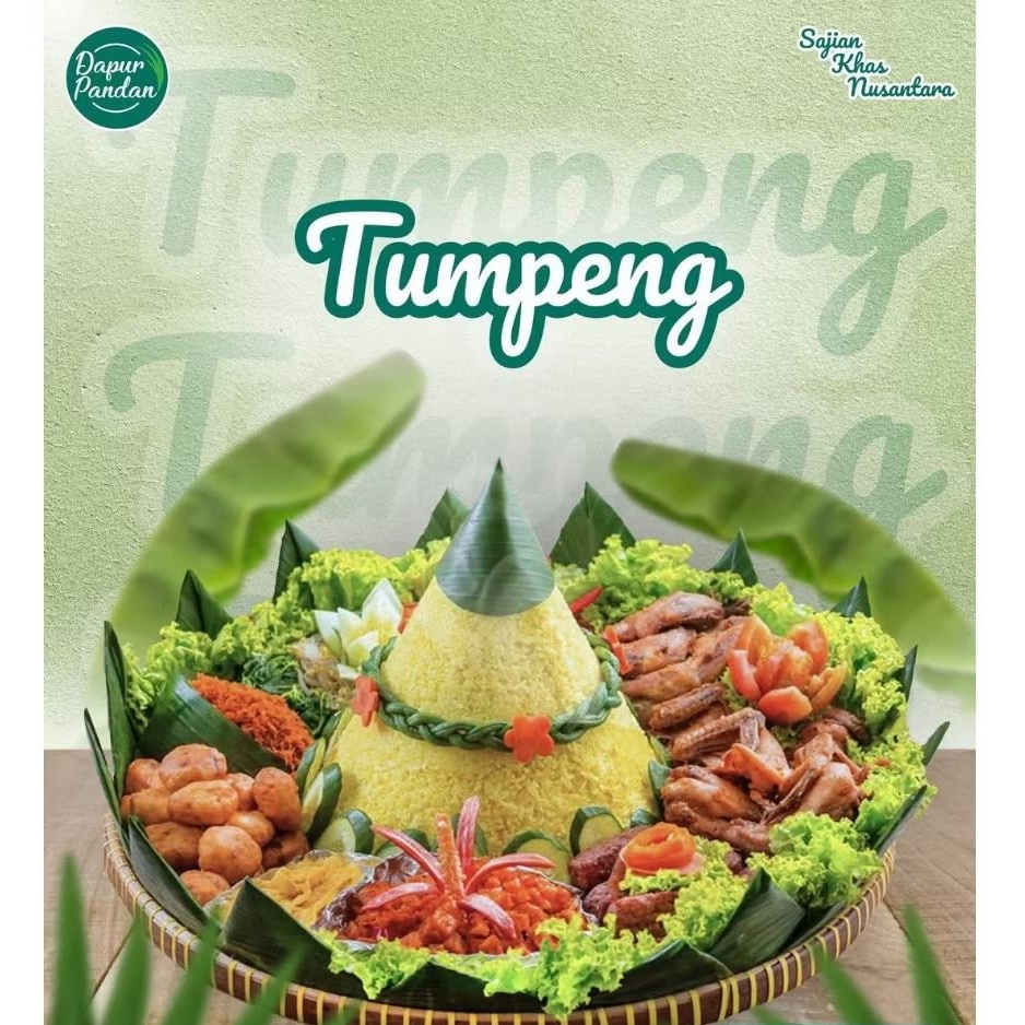 Tumpeng Nasi Kuning / Nasi Kuning Tampah (20 porsi - 50 porsi)