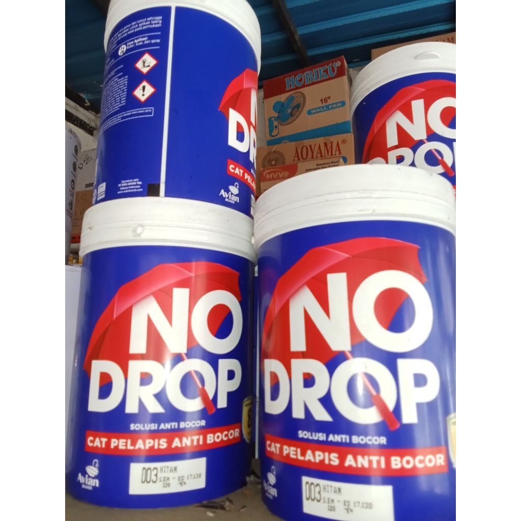 NO DROP Cat Pelapis Anti Bocor Waterproofing | Cat Tembok Eksterior Terbaik | Semua Warna
