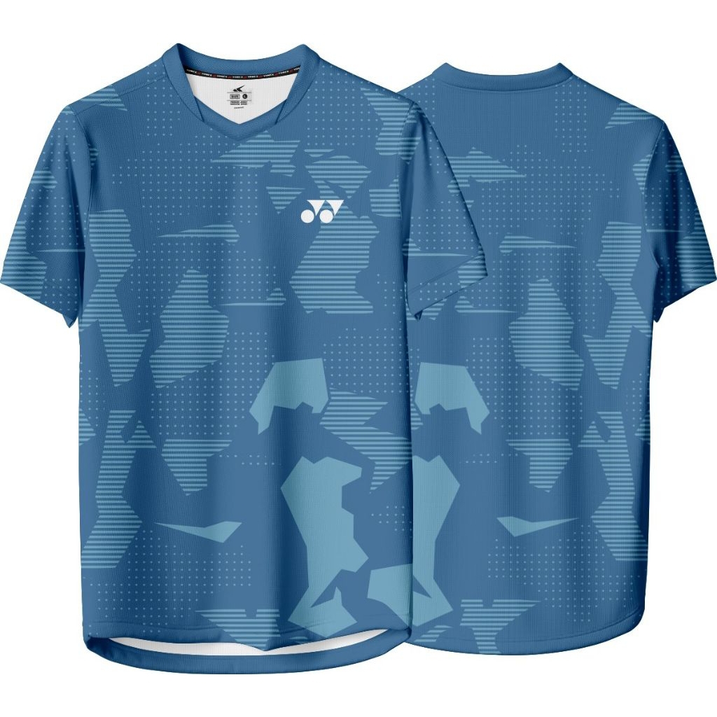 Jersey Badminton Full Printing Dry Fit S-Xxl Tbk