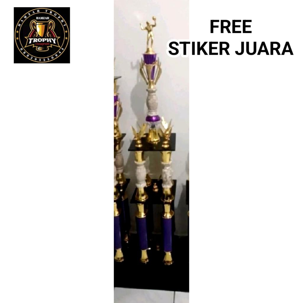 Trophy piala kaki 8 tinggi 125cm