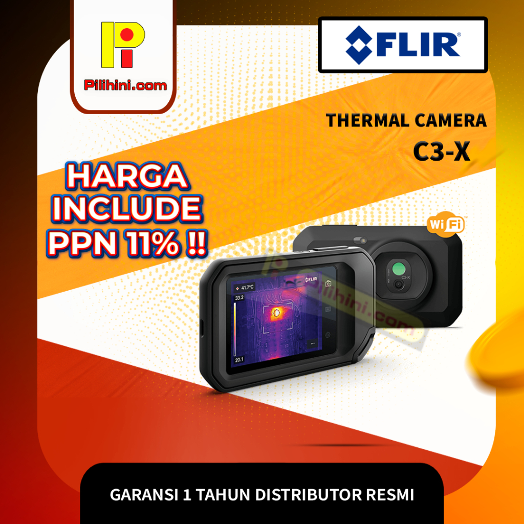 FLIR C3-X Thermal Imaging Camera