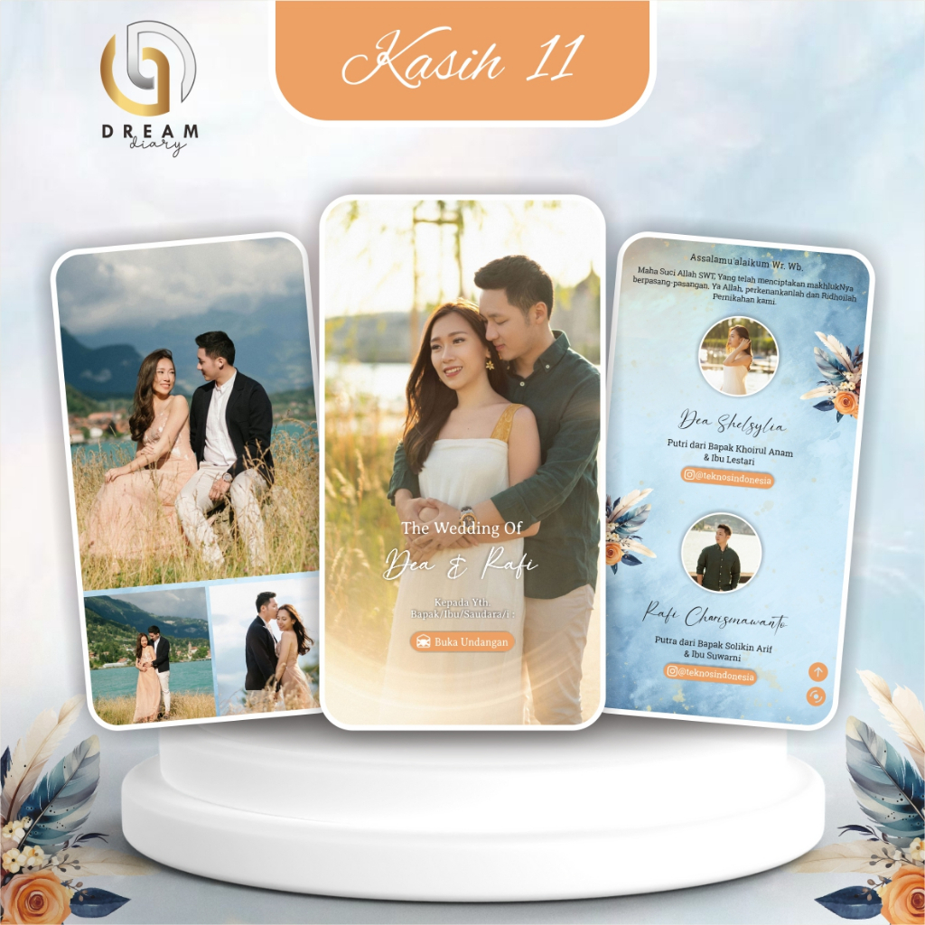 UNDANGAN WEBSITE - UNDANGAN DIGITAL PERNIKAHAN - UNDANGAN PERNIKAHAN WEB KASIH 11