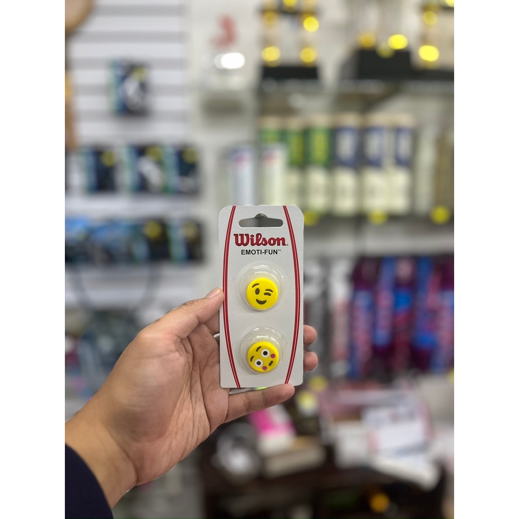 Wilson Emott Fun Vibration Damper (Peredam Senar Tenis) - ORIGINAL WILSON