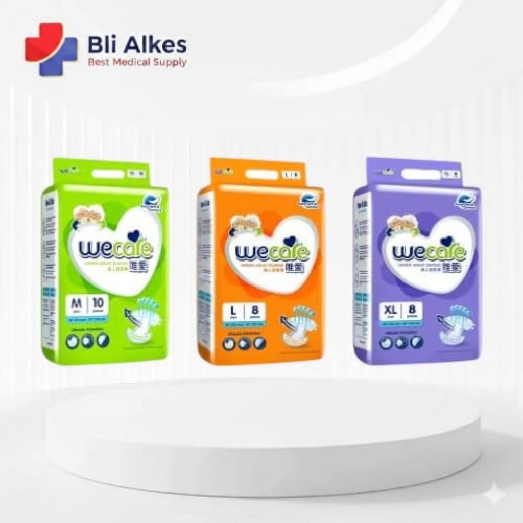 Diapers Adult We Care Popok Dewasa Unisex We Care