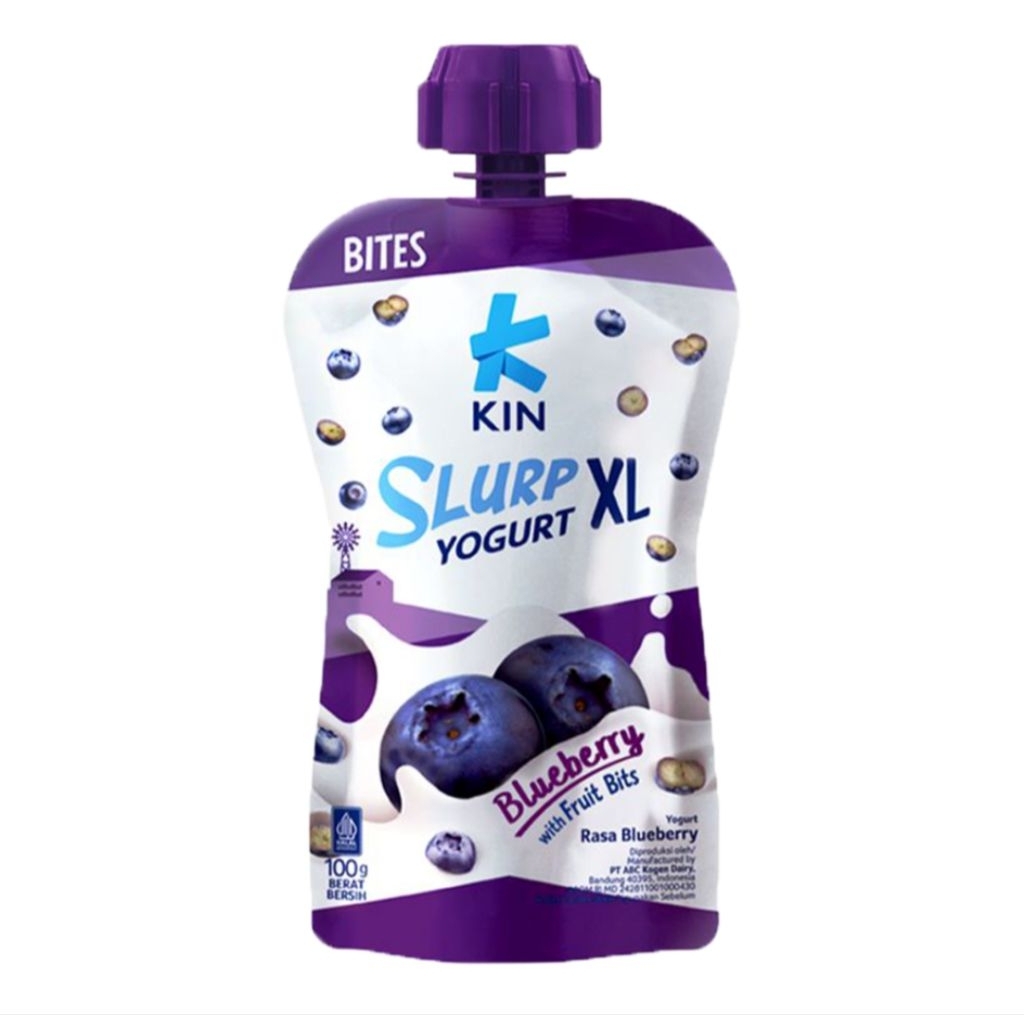 Kin Yogurt Slurp XL Bluberi 80 g