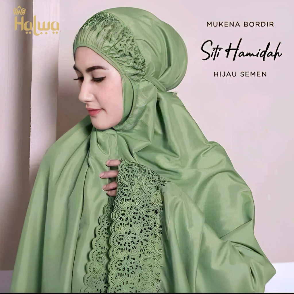 Mukena Dewasa Khadijah Mukenah Khadijah Katun Premium Cantik