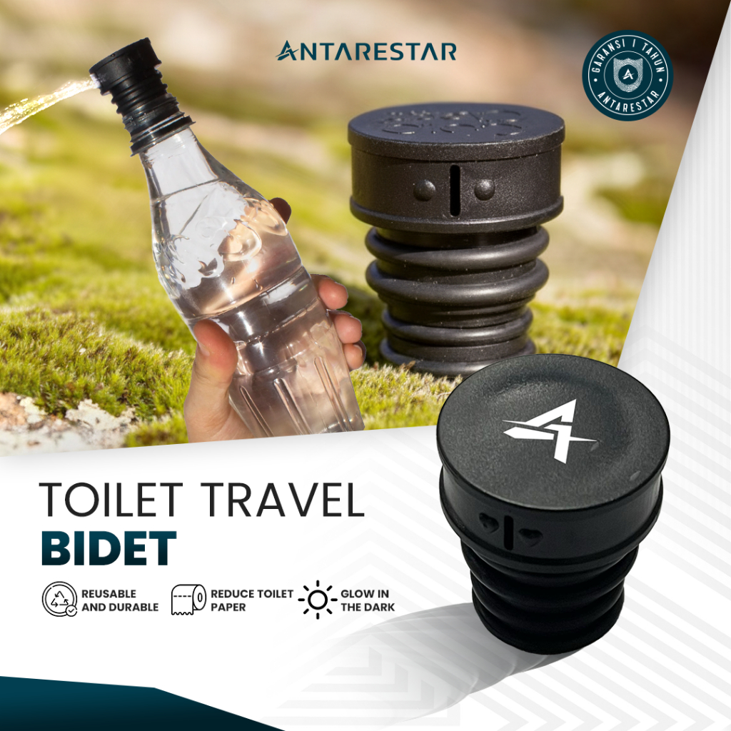ANTARESTAR Official - Toilet Travel Bidet Sprayer Biddet Toilet Portable Higienis Untuk Travel Campi