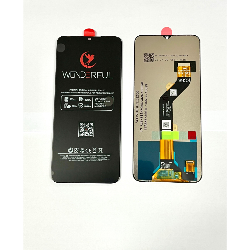 (Wonderful) LCD Infinix A49/A661L/s661w/S17/SPARK 8/KG6K/A661W/A58