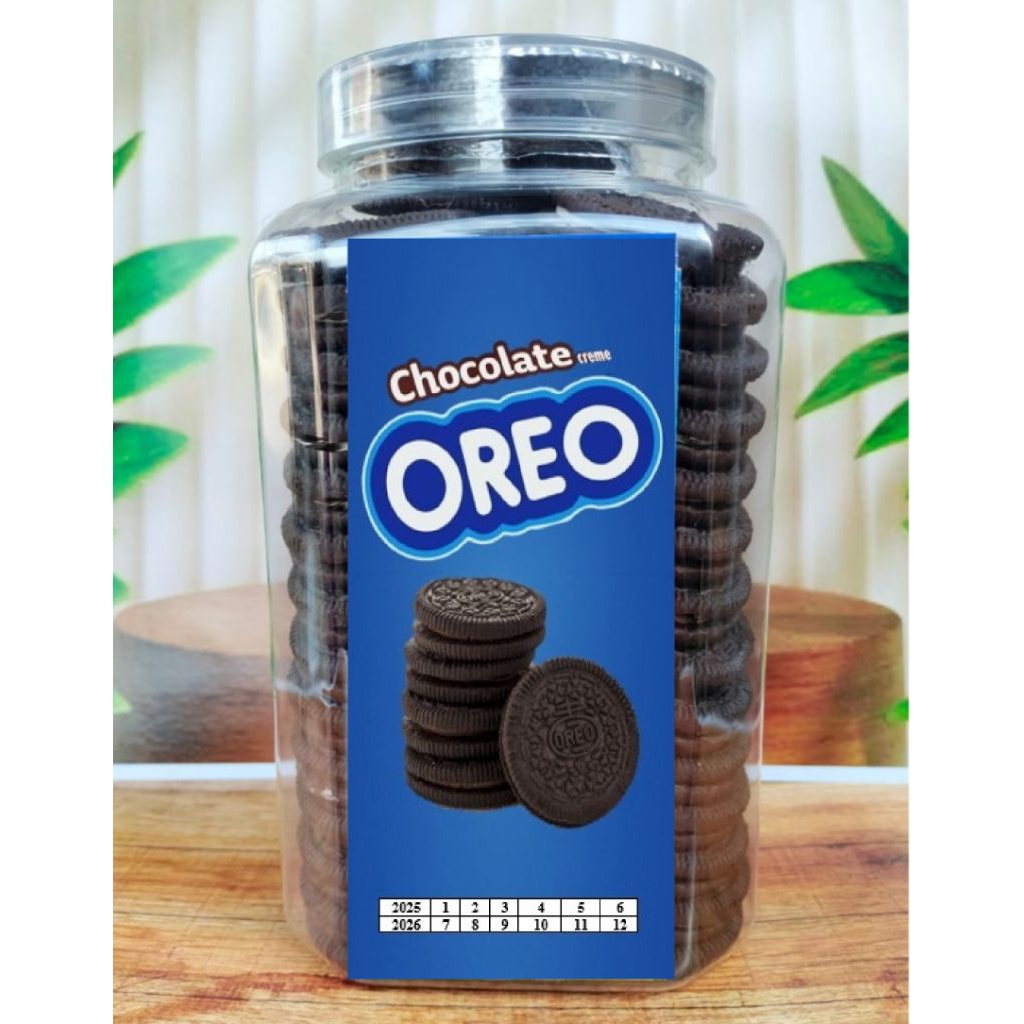 Snack Branded Oreo Coklat toples 2 Liter