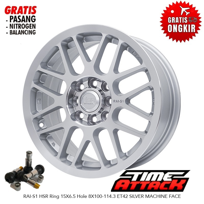 Velg Mobil Sirion Ring 15 HSR WHEEL Tipe Rai S1 Velg Hsr R15