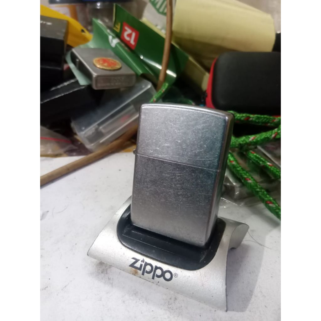 original Zippo street chrome