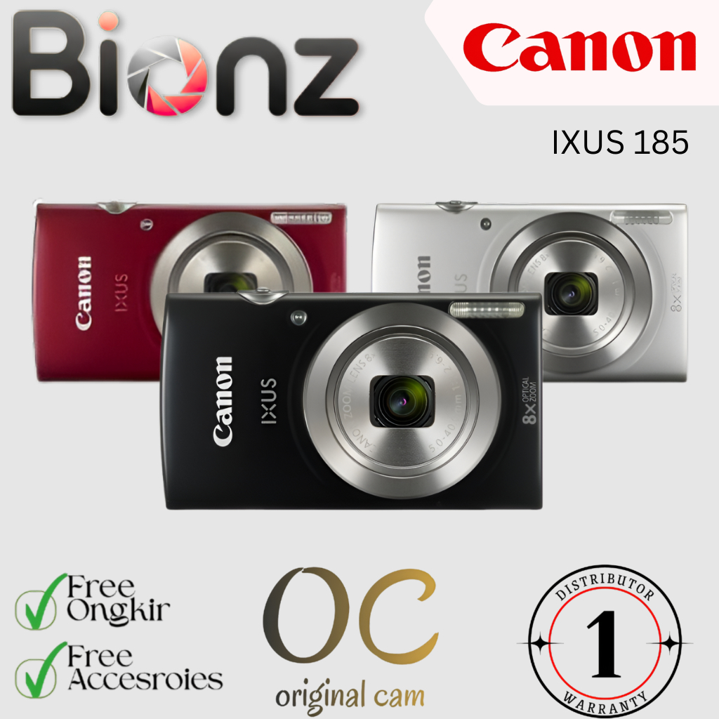 CAMERA POCKET CANON IXUS 185 / CANON IXUS 185