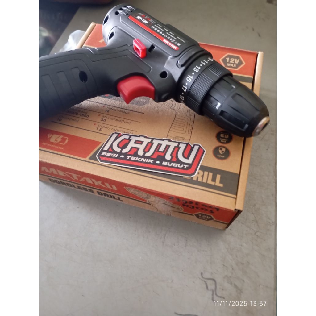 MATAKU BOR BATRAI 12V / BOR CAS / MESIN BOR CAS